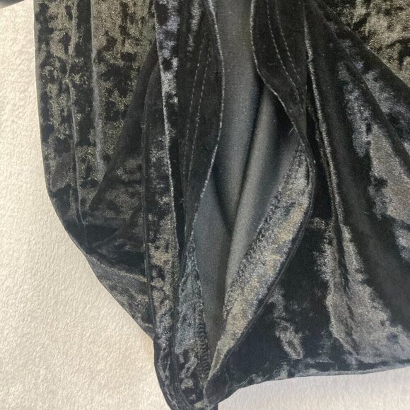 Serra Crushed Velvet Wide Leg Pants Womens XXL 20-22 Pull On Halloween Cat Witch - Picture 6 of 12